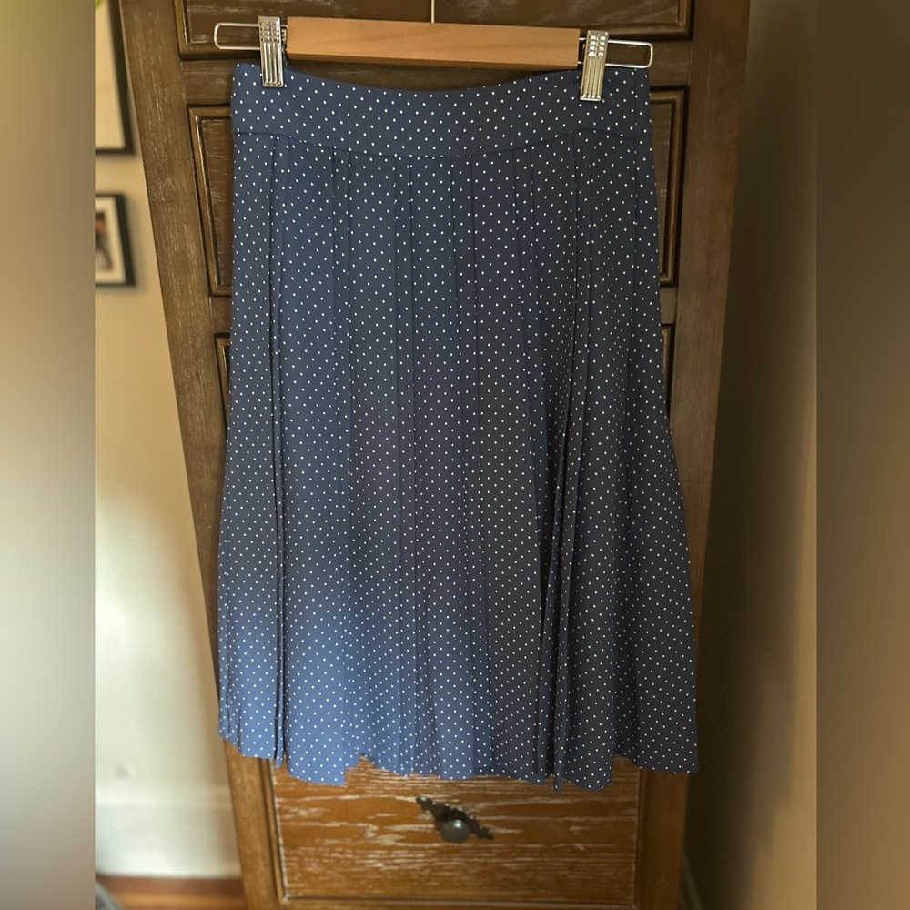 Pleated JCrew Skirt
